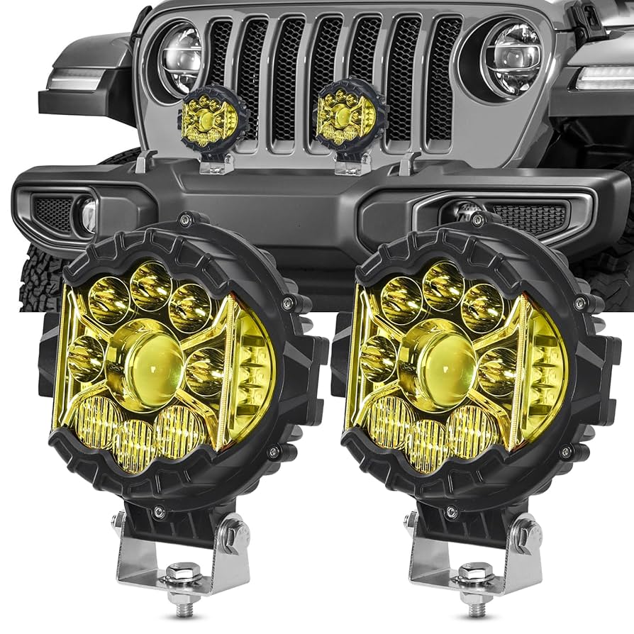 VL7 speed SPORTS 700Cアルミ7速430mm AUTO LED Amazon.com: EKXAP 7 Inch 90W Amber Yellow LED Offroad Light
